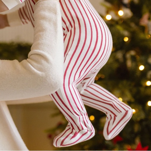 Pehr Ribbed Baby Sleeper 3-6 mos zippy great condition 100 % cotton - Picture 3 of 6